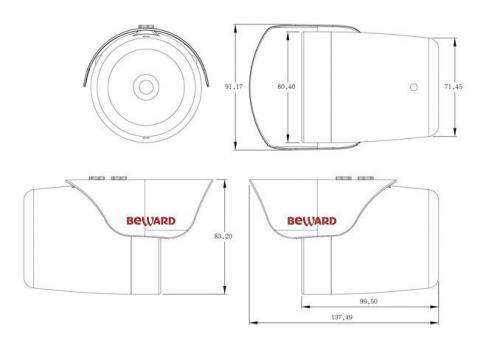 IP КАМЕРА Beward N35110 уличная